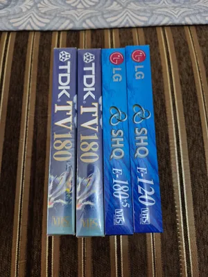 Видео кассеты новые