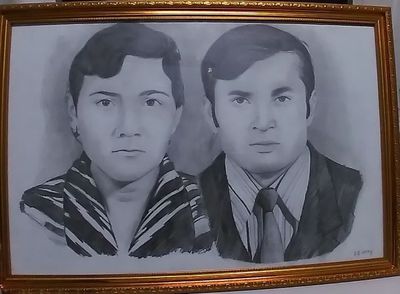 Portret chizib beraman qo‘lda va elektron shaklda