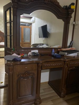 Спальный гарнитур кровать, тумбы, комод, шкаф