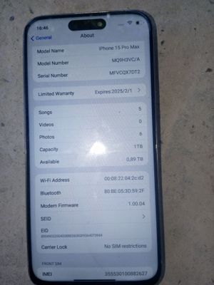 IPHONE 15 pro max narxini kelishamiz
