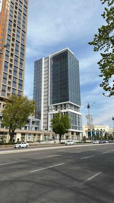 Офис премиум ЖК Nest One 106 м² 15/51 коробка вид на Ташкент Сити