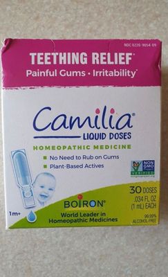 Camilia капли для облегчения прорезывания зубов