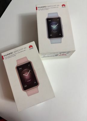 Huawei watch fit model Tia-B09Sakura Pink and Blue