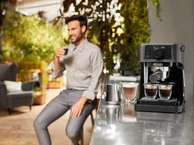 Кофеварка DeLjnghi EC230.BK красивые вид оптом склад ограничения