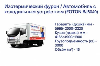Продам Изотермический фургон FOTON BJ5049