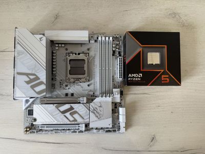 Ryzen 5 9600X | Gigabyte B850 Aorus Elite Ice