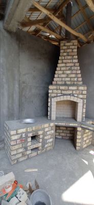 Летний кухния козон учок мангал тандр куриб берамиз
