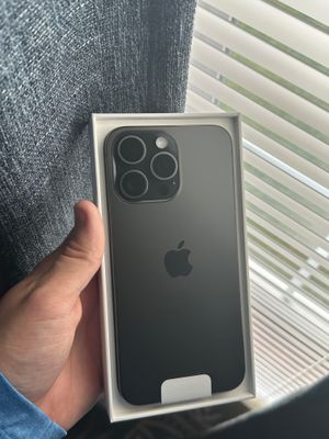 Срочно Iphone 15 pro black 100% 256GB