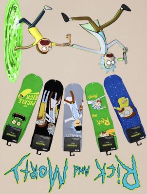 носки Rick and morty
