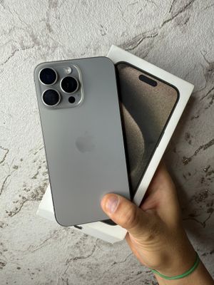 iPhone 15 ProMax 256Gb Titan Akk: 97% Kelwamiz