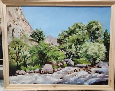 Qo'lda chizilgan tabiy rasim