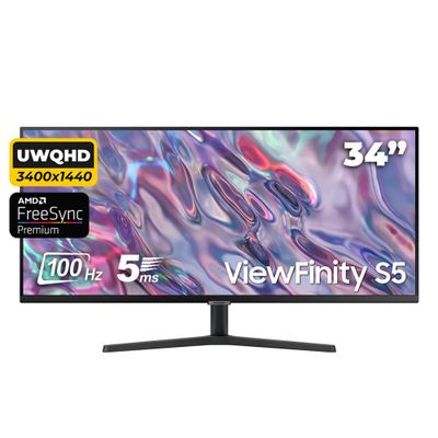 Samsung viewfinity s5 34c500 3k 100hz flat monitor