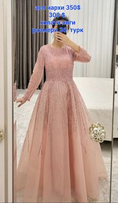 вечерняя платья.  размер 38 турецкий.