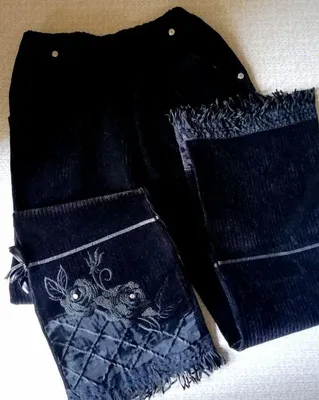 Брючки нарядные на девочку