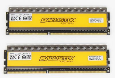 Фирменная Ballistix Tactical Ram DDR3, 8Gb.