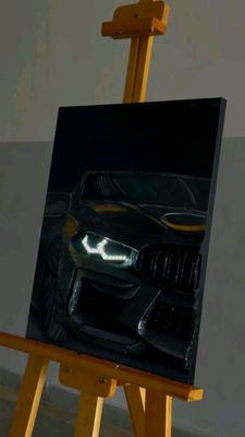 BMW M8 Создаем рисунки на заказ