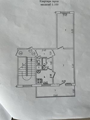 Продается Юнусабад-12 (метро через 2 дома) 2/4/4 торец,без ремонта