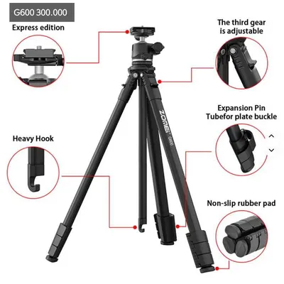 Штатив Zomei от официальных дилеров Узбекистане Качество и новаторство