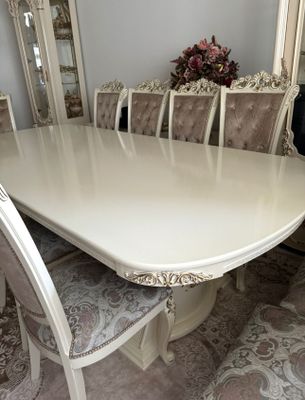 Стол и стулья 10шт