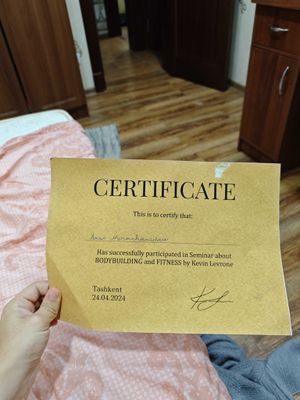 Автограф сертификат Кевин Леврон