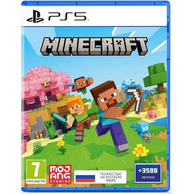 Minecraft ps5 новый запечатанный