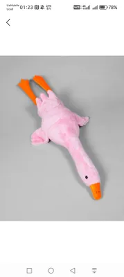 yumshoq o'yinchoq g'oz quchoqlashib uchun