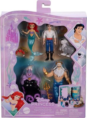 Disney Princess от Mattel, набор «История кукол Ариэль Русалочка»
