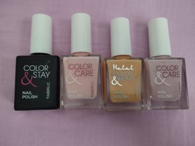 Color Care Faberlic Halal Nail Polish