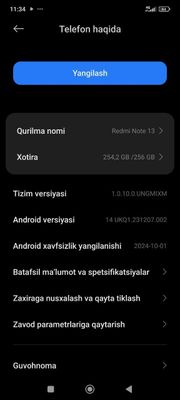 Redmi 13 .256 gb