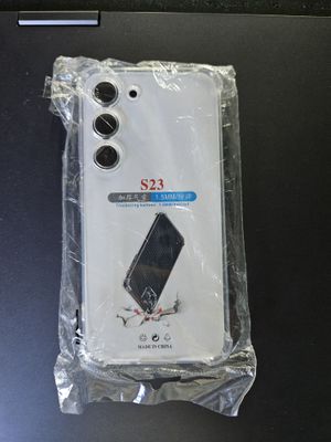 Прозрачный ударопрочный чехол для Samsung Galaxy S23