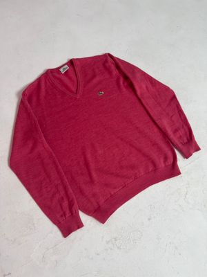 Розовый Свитер Lacoste