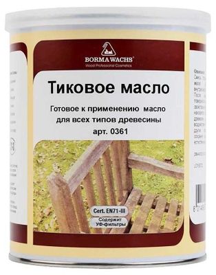 Масло, воск, твёрдое, натуральное льняное, тунговое, тиковое масло