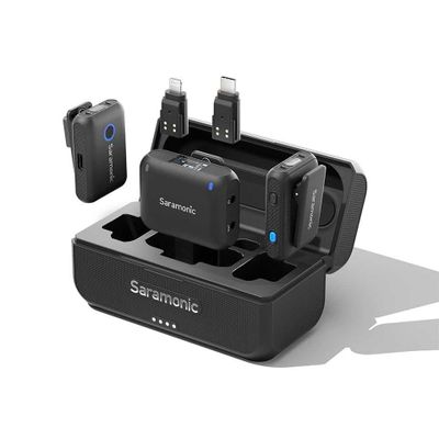 Беспроводной микрофон Saramonic Blink 500 B2+, универсальный комбо