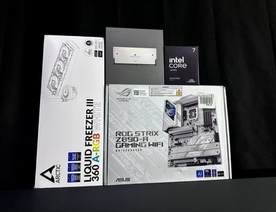 Ultra 7 265K + Corsair Titanium 48GB 7200Mhz + ROG Strix Z890-A Gaming