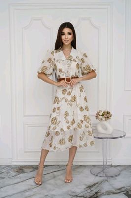 Повседневное платье Glamoour коричневый