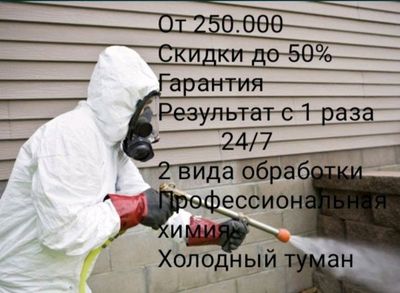 Дезинфекция клопов тараканов крыс мышей скорпионов