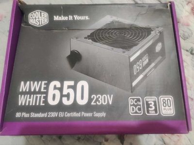 Блок питания 650w Cooler Master MWE White