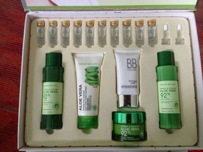 Оригинальный набор bioaqua REFRESH & MOLISTURE 92% ALOE VERA