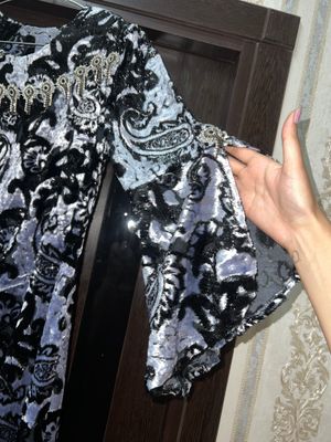 Asil matoli oqshom va to’y libosi