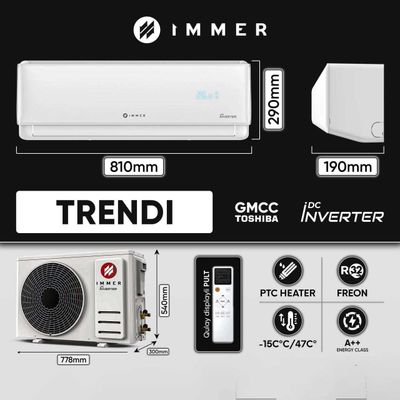 Кондиционер Immer Trendi 12 DC inverter 2025 new