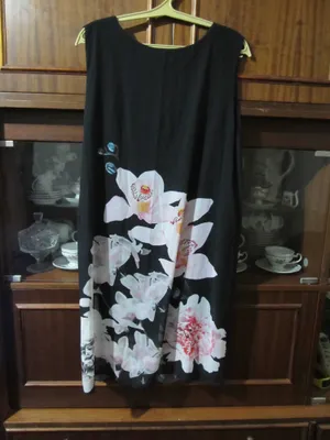 Платье шифоновое, р.48