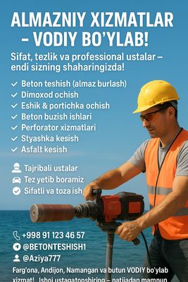 Beton buzish xizmati