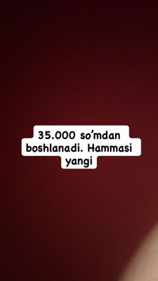 Srochna sotiladi hammasi yangi