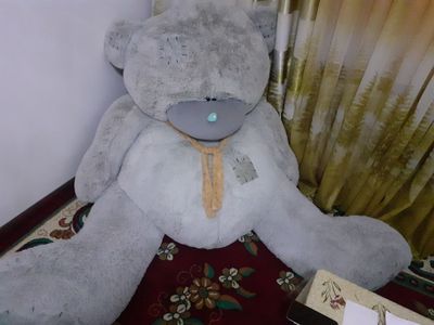 Teddy Мax ayiq rangi:kulrang