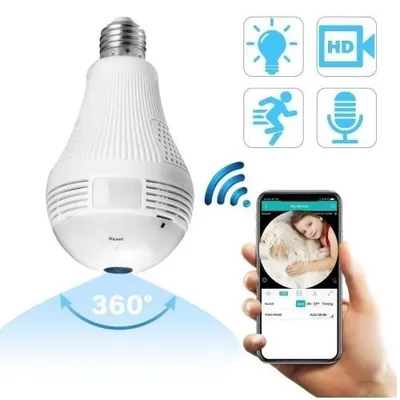 Wifi lamp camera