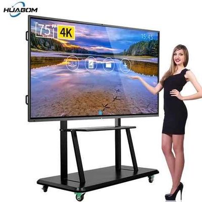 Интерактив панель 75″ — универсальное решение: Android + Windows