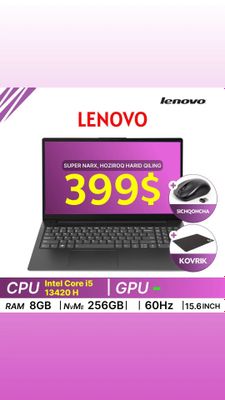 Lenovo V15 i5 13420H 8gb 256gb 399$