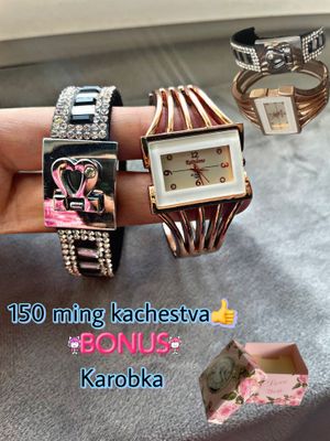 Soat va braslet yangi 150 ming