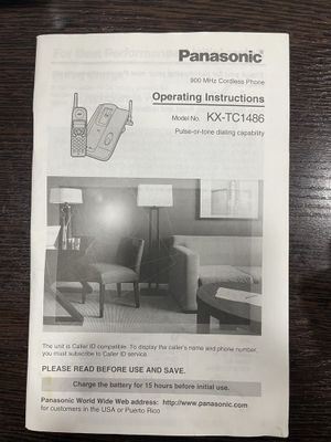 Panasonic KH-TC 1481B 900 МГц беспроводной телефон