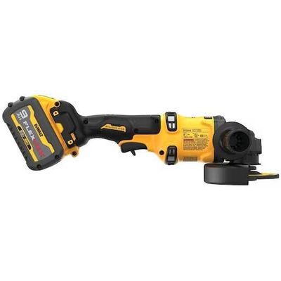 Аккумуляторная болгарка DeWalt DCG418B FLEXVOLT 60V MAX 4-1/2 - 6"